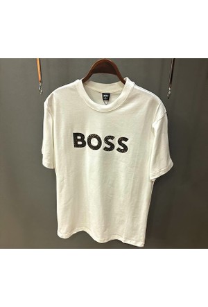 T shirt bianca hugo boss online