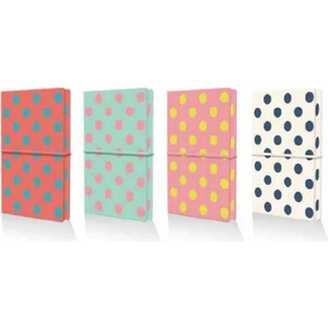 19X25 Puantiyeli Suni Deri Defter Kareli 0023