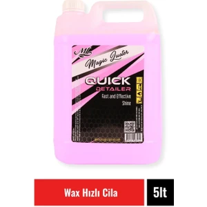 Magic Luster Detailing Quick Detailer 5 Lt ( Hızlı Cila Islak & Kuru Kullanım )