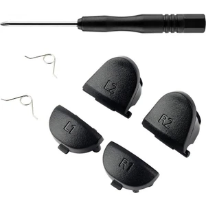 Pop Konsol Ps4 Omuz Tuşu Set 001 011 010 Tornavida Playstation 4 Yedek Parça L1 L2 R1 R2 Tamir Seti