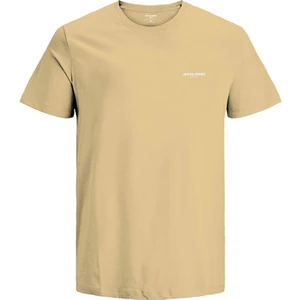 Jack & Jones Sıfır Yaka Basic Açık Sarı Erkek T-Shirt 12238844