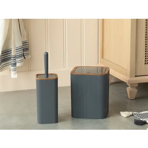 English Home Olivia 2'li Banyo Setı 18X22 CM-10X34 cm Antrasit