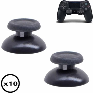 Pop Konsol 10 Adet Ps4 Analog Topuz Orjinal Yedek Parça Ps4 Topuz Thumb Stick V1 V2 Tüm Ps4 Kollara Uyumlu