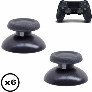 Pop Konsol 6 Adet Ps4 Analog Topuz Orjinal Yedek Parça Ps V1 V2 Tüm Ps4 Kollara Uyumlu Ps4 Analog Thumb Stick
