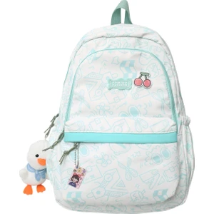 Bai Jiaying Lise ve Ortaokul Öğrencileri Için Sevimli, Büyük Kapasiteli, Her Şeye Uygun Sırt Çantası (Yurt Dışından)