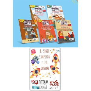 Kurmay Yayınları 8 Animated Stories - The Core World Ve 8.Sınıf Şampiyon 3'Lü Deneme Sınavı Seti