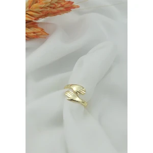 ÇLK Accessories Ayarlanabilir Sarılan Eller Yüzük TRYÜZÜK1216