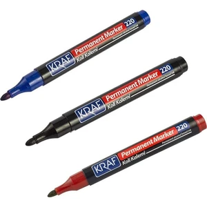 Permanent Marker Koli Kalemi 3’lü Set 220