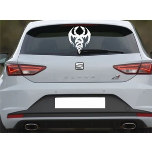 Çift Başlı Ejderha Oto Sticker
