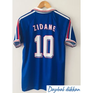 Dayıbalı Fransa Zinedine Zidane 98 Dünya Kupası Nostalji Forma