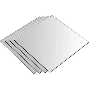 Dekoratif Pleksi Ayna (Kendinden Yapışkanlı)Kare 20X20 4 Adet