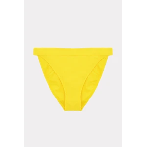 Sarı Slip Tek Alt Bikini