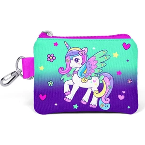 Coral High Kids Mor Su Yeşili Unicorn Desenli Bozuk Para Çantası 21869