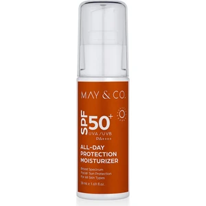 May & Co Aydınlatıcı Etkili Yüksek Koruma Sağlayan Günlük Spf 50+ Krem 50 ml