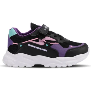 KEKOA IN Kız Çocuk Sneaker Koşu & Yürüyüş Ayakkabısı Siyah / Mor