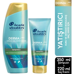 Head & Shoulders Derma x Pro Yatıştırıcı Seti 350 ml Şampuan + Saç Kremi 220 ml