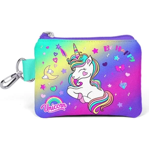 Coral High Kids Lavanta Su Yeşili Unicorn Desenli Bozuk Para Çantası 21829