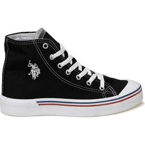 Jump U.s. Polo Assn. Converse Penelope Hı Siyah Erkek Sneakers Ayakkabı