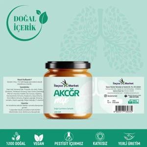 Ilaçsız Market Akciğr Macunu 200 gr