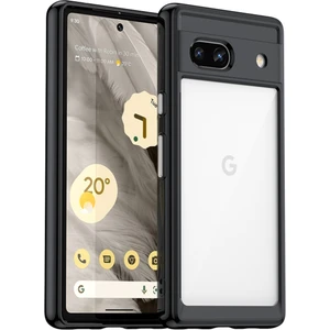 Google Pixel 7A Shield Serisi Darbeye Dayanıklı Köşe Korumalı Yarı Esnek Plastik Tpu Kılıf - AL8100
