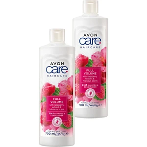 Care Ahududu ve Hibiscus Kokulu Şampuan ve Saç Bakım Kremi 700 ml İkili Set