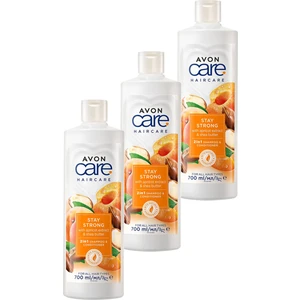 Care Kayısı ve Shea Özü Şampuan ve Saç Kremi 700 ml Üçlü Set