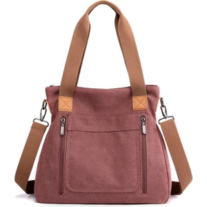 Swico Remado Kadınlar Için Büyük Kapasiteli Omuz Çantası Tote Çanta (Yurt Dışından)