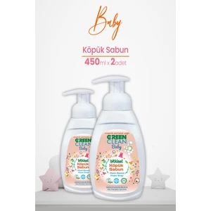 U Green Clean Green Clean Baby Köpük Sabun Portakal Yağlı 450 ml x 2 Adet