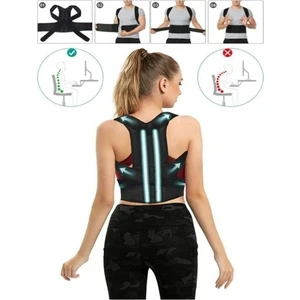 Ankaflex Balenli Manyetik Doğru Duruş Korsesi Bel Sırt Kiifoz Skollyoz Korsesi Doğru Tutan Korse Doğru Oturma