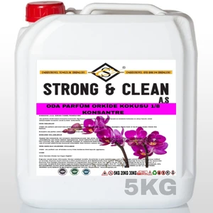 Strong & Clean Oda Parfüm Konsantre1/8 Orkide Kokulu 5 kg