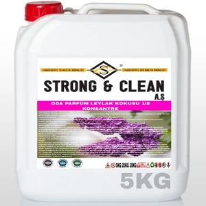 Strong & Clean Oda Parfüm Konsantre 1/8 Leylak Kokulu 5 kg