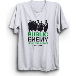 The Fame Public Enemy, Green Design, Hiphop, Rap Tişörtü