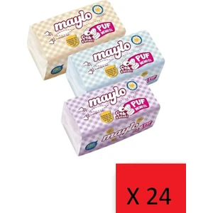 Puf Mendil 100 Yaprak 24'lü Paket (Toplam 2400 Yaprak )