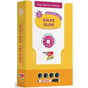 Kolay Öğrenme Yöntemiyle Yaz Sil Bölme Işlemi Oyunu