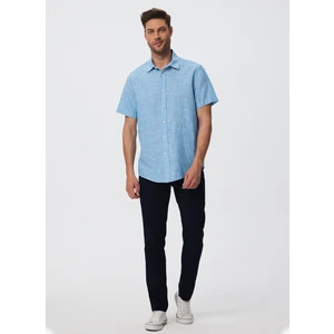 Lee Cooper Andre Erkek Dokuma Gömlek Mınt