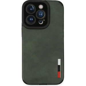 Aqua Aksesuar Apple iPhone 14 Pro Kılıf  Deri Tasarım Yeni Lüx Silikon