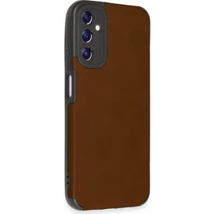 Aqua Aksesuar Samsung Galaxy A14 4g Kılıf  Deri Tasarım Yeni Lüx Silikon