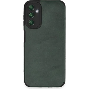 Aqua Aksesuar Samsung Galaxy A14 4g Kılıf  Deri Tasarım Yeni Lüx Silikon