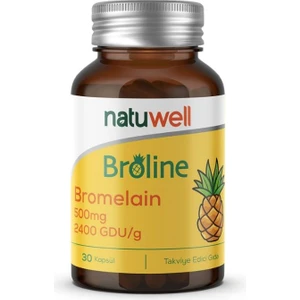 Broline Bromelain 500MG 30 Kapsül