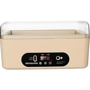 Kümes Hayvanları Kuluçka Sıcaklığı Kontrolü Dijital Yumurta Inkübatörü Kuluçka Kazı Için 4 Manuel Yumurta Dönüşü (Yurt Dışından)