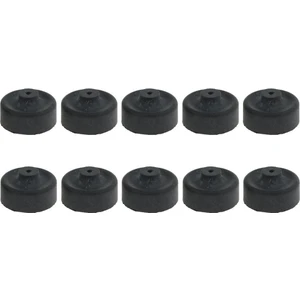 10 Parça/set Akvaryum Oksijen Pompası Yedek Parçalar Diyaframı Tarif Edildiği Gibi Siyah (Yurt Dışından)