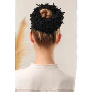 Melodi Scarf Tesettür Için Slim Ince Eşarp Topuzu Topuz Tokası