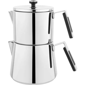 Toledo Çelik Çaydanlık Takımı (Büyük Boy) 4 Parça-Inox