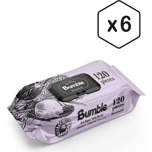 BUMBLE HANIMELİ ISLAK MENDİL 120 YAPRAK 6'LI PAKET