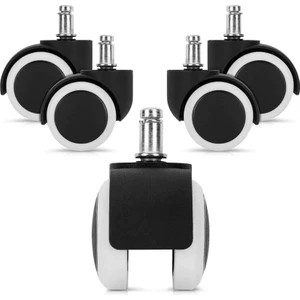 Sert Zeminler İçin 5 Roller Seti - Beyaz (Yurt Dışından)