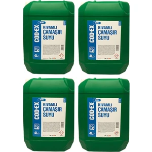 Kıvamlı Çamaşır Suyu 4 L x 4 Adet