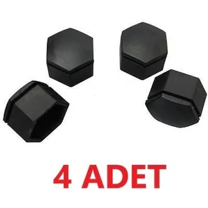 Opel Astra H Siyah Bijon Kapağı 17x23mm (4 Adet)