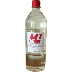 M1 Art Şeffaf Epoksi Vernik 1250.ML