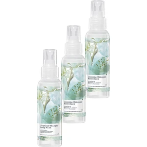 Jasmine Whisper Yasemin ve Manolya Kokulu Vücut Spreyi 100 Ml. Üçlü Set