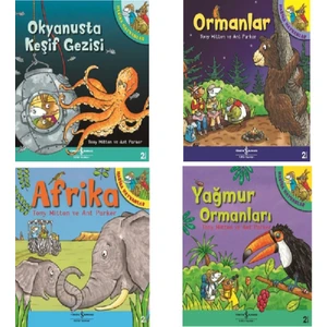 Okyanusta Keşif Gezisi - Yağmur Ormanları - Afrika - Ormanlar / 4 Kitap Set - Tony Mitton